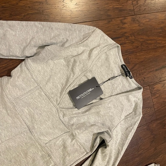 2 for 1 Pretty Little Thing Grey Unitards/Romper - Picture 2 of 15